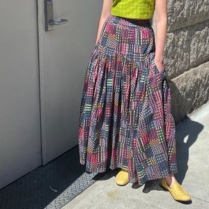 Rujuta Sheth Leila skirt in night rubix print